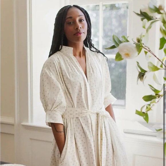 NWT Parterre Charlotte Day Gown in Clover - Picture 3 of 4